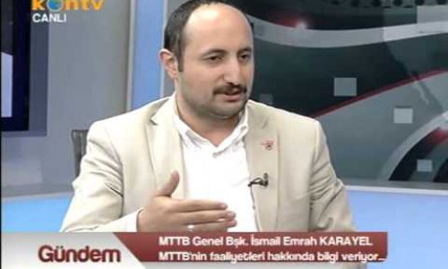 Kon-TV-Gundem-Programi-Milli-Turk-Talebe-Birligi-Faaliyetleri-Hakkinda-Konusmasi